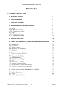 Plan National de Restauration du Milan royal (2003-2007) – LPO/FIR et LPO Champagne-Ardenne